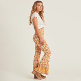 Chic Floral Print Flare Boho Bohemian Pants