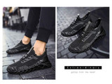 Style Fly Woven Breathable Korean style Students Casual Sneakers Shoes