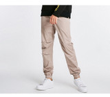 Stretch Cotton Leisure Pants