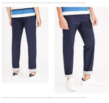 Stretch Cotton Slim Fit Casual Pants