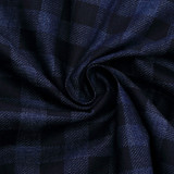 Long Sleeve Plaid Dress Shirt