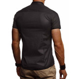 Slim Fit Casual Comfortable Short Sleeve Shirt