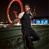 Short Sleeve O neck Stripe Printed Loose Slim T shirt