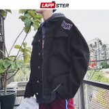 Baseball Patchwork Hip Hop Windbreaker Casual Denim Jackets