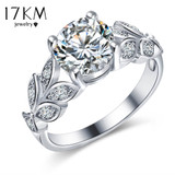 Leaf Flower Wedding Ring