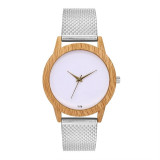 Silicone Strap Wood Watches
