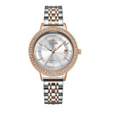 Classic Rose Gold Luxury Casual Waterproof Watches