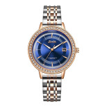 Classic Rose Gold Luxury Casual Waterproof Watches