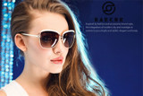 Polarized Gradient Lens Round Sunglasses
