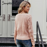 Hollow out knitted cardigan Long sleeve sweater Hollow out knitted cardigan Long sleeve sweater