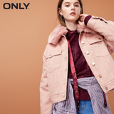 Detachable Fur Collar Denim Jacket