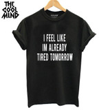 cotton casual short sleeve fashion words print t shirt