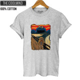 cotton loose o neck casual short sleeve cool t shirt