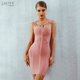 Bandage Spaghetti Strap Hollow Out Sexy Dresses