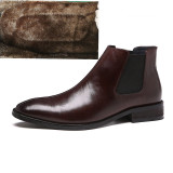 Chelsea Leather Casual Boots