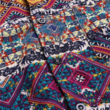 Printed Pocket Colorful Casual Blouse Hawaiian Short Sleeve Shirts
