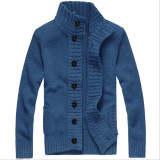 Thick Slim Fit Jumpers Knitwear Style Casual Sweater
