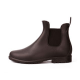 Women's waterproof chelsea boots flat ankel high rain boots