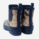 Women's natural rubber chelsea rain boots anti-slip fashion rain boots