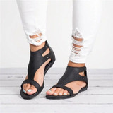 Summer Sandals Womens Sandals Flat Gladiator Thong Sandals