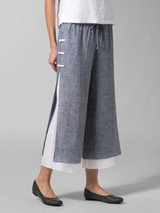 Casual Loose Wide Leg Black Pants Women