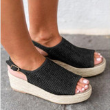 Casual Big Size Peep Toe Sandals