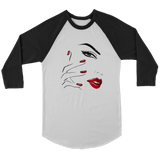 Red Nail Lips Long Sleeves