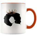 Lady Queen Afro Coffee Mug