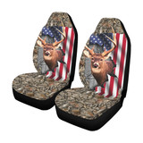 Hunting Amercan Flag Car Seat Cover Car Seat Covers (Set of 2) Hunting Amercan Flag Car Seat Cover Car Seat Covers (Set of 2)