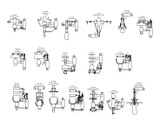 ★【All Gym,Fitness equipment CAD Blocks Bundle-Stadium,Gymnasium, playground, sports hall V.2】@Gem CAD Blocks,Autocad Blocks,Drawings,CAD Details