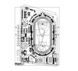 ★【Stadium CAD Design-Stadium,Gymnasium, track and field, playground, sports hall】@CAD Blocks,Autocad Blocks,Drawings,CAD Details
