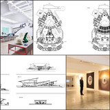 ★【Exhibitions CAD Blocks-Exhibition hall, display cabinet, display stand, exhibition design】@CAD Blocks,Autocad Blocks,Drawings,Details