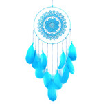 Handmade Lace Dream Catcher Feather Bead Hanging Decoration Ornament Gift