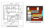 【Interior Design CAD Drawings】@Kitchen design and CAD Details