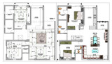 【Interior Design CAD Drawings】@Apartment interiors CAD Details