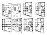 【Architecture CAD Projects】Apartment with Commercial building