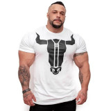 Men Fitness Bodybuilding Skinny T-shirt Short sleeve Cotton shirts Male Summer Casual Fashion Tee Tops Crossfit Brand Clothing Men Fitness Bodybuilding Skinny T-shirt Short sleeve Cotton shirts Male Summer Casual Fashion Tee Tops Crossfit Brand Clothing