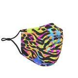 Painted Zebra Mask