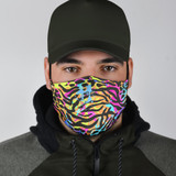 Painted Zebra Mask