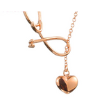 New Heart Shape Medical Professional Necklace