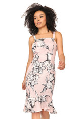 MIDI DRESS WITH REMOVAL STRAP