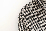 Winter Plaid Tweed Jackets Coats