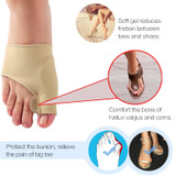 2Pcs=1Pair Toe Separator Hallux Valgus Bunion