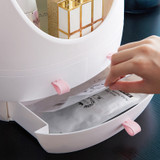 USB Rechargeable Makeup Organizer Cosmetic Storage