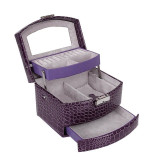 Women Makeup Carrying Case Casket Jewelry