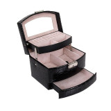 Women Makeup Carrying Case Casket Jewelry