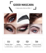 NEW 4D Silk Fiber Lash Mascara Waterproof Black