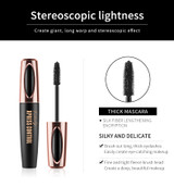 NEW 4D Silk Fiber Lash Mascara Waterproof Black