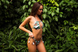 Carnaúba Bikini Top - Banana Leaf Print