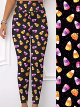 Custom Candy Corn OS Legging